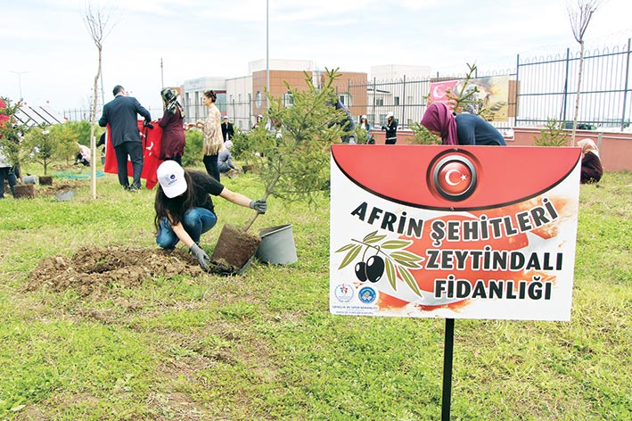 Afrin şehitlerinin isimleri yaşatılacak