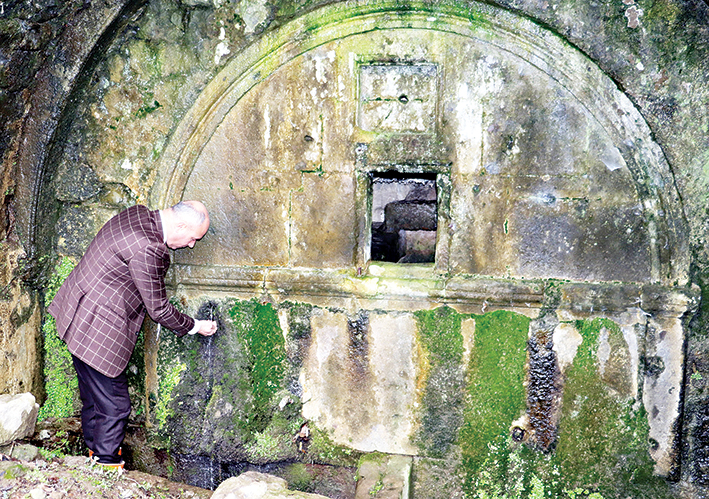 Tekkeköy’de 'ayazma' bulundu