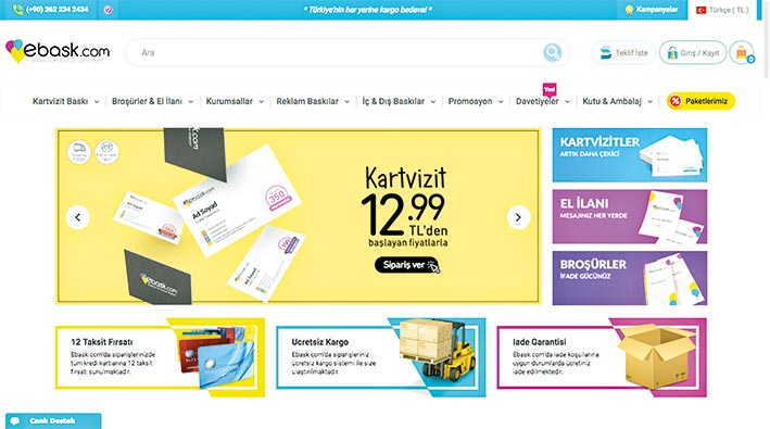 EBASK.COM SAMSUN’DAN TÜM DÜNYAYA AÇILIYOR