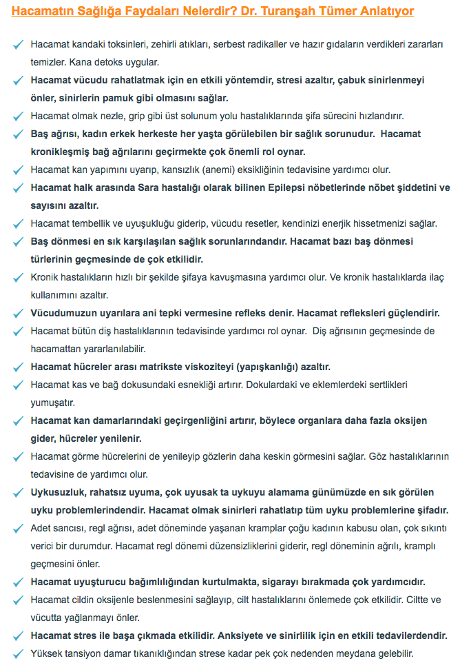 Hacamat nedir, nasıl yapılır faydaları ve zararları nelerdir?