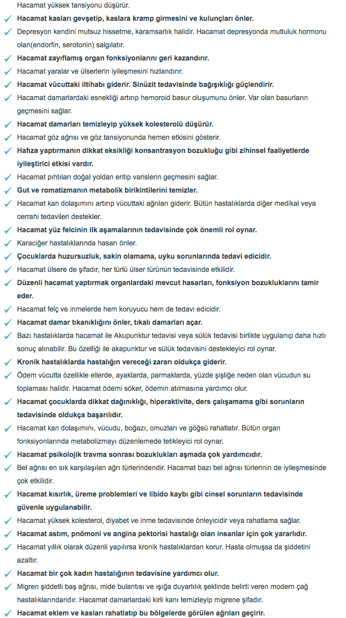 Hacamat nedir, nasıl yapılır faydaları ve zararları nelerdir?