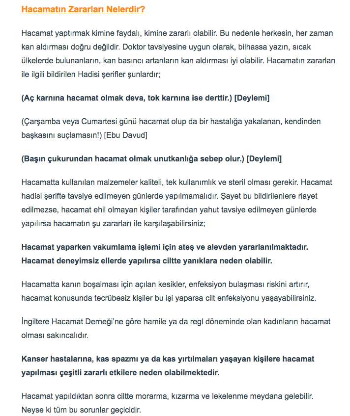 Hacamat nedir, nasıl yapılır faydaları ve zararları nelerdir?