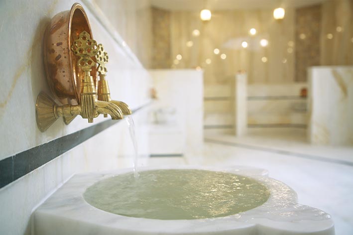 Atakum Osmanlı Hamamlarına yoğun ilgi