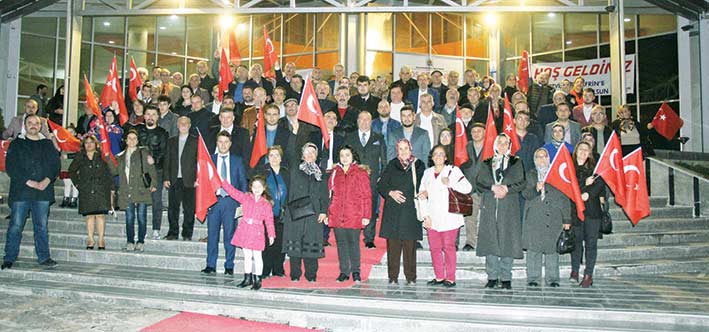 ARTVİNLİLERDEN AFRİN'E VE ŞEHİTLERE DUA