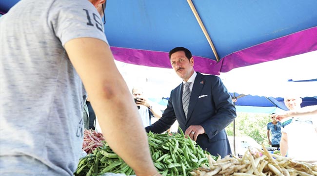 KALKANCI MAHALLESİ PAZAR YERİNE KAVUŞTU