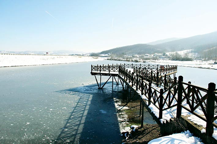 Sömestr tatilinde Akdağ Kayak Merkezi'ne yoğun ilgi