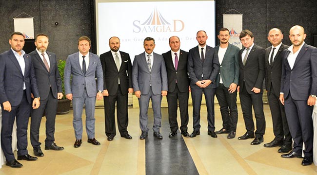VALİ KAYMAK’TAN SAMGİAD’A ÖVGÜ:  'SİZLER SAMSUN'UN GELECEĞİSİNİZ'