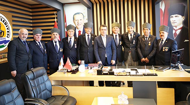 GAZİLERDEN TAŞÇI’YA ANLAMLI ZİYARET Ortak sevdamız vatan