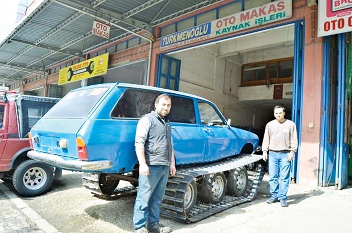 Karadeniz zekası sınır tanımıyor! 40 yıllık 'Toros'u bakın ne hale getirdiler?