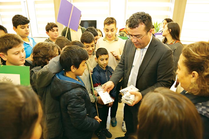 Taşçı: “Çocuklar bizim geleceğimiz”