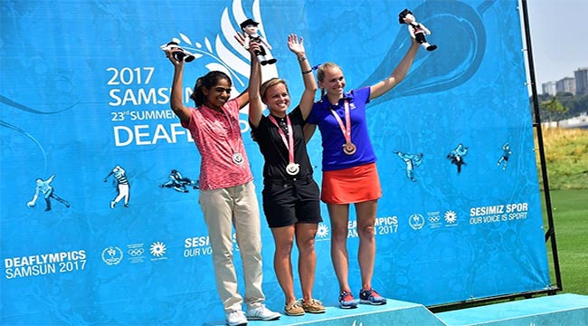 DEAFLYMPİCS'TE GOLF MÜSABAKALARI TAMAMLANDI