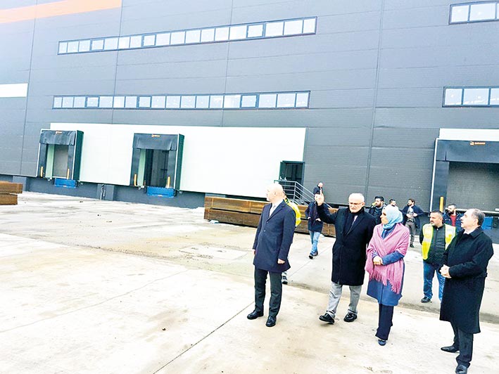 LOJİSTİK MERKEZİ’NE TAM NOT ‘Avantajları kullanacağız’