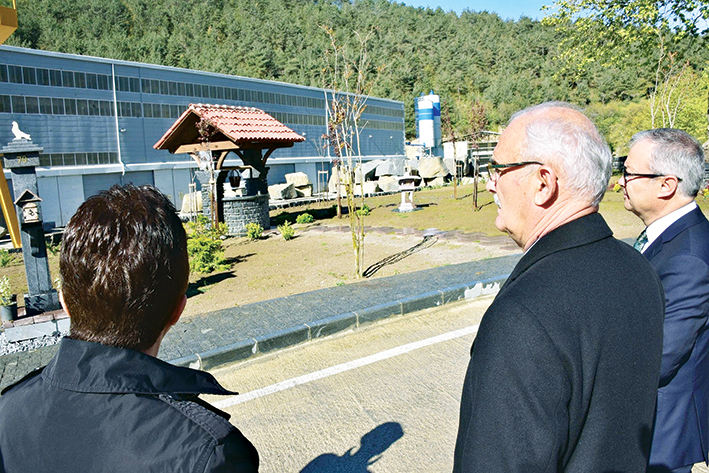 Taştan posta kutusu yapıldı