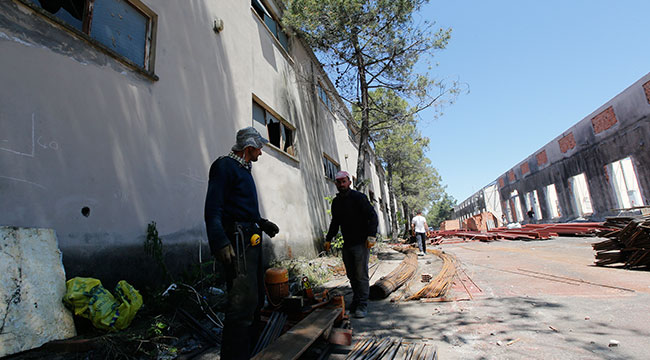 Eski tütün depoları dersliğe dönüştürülecek