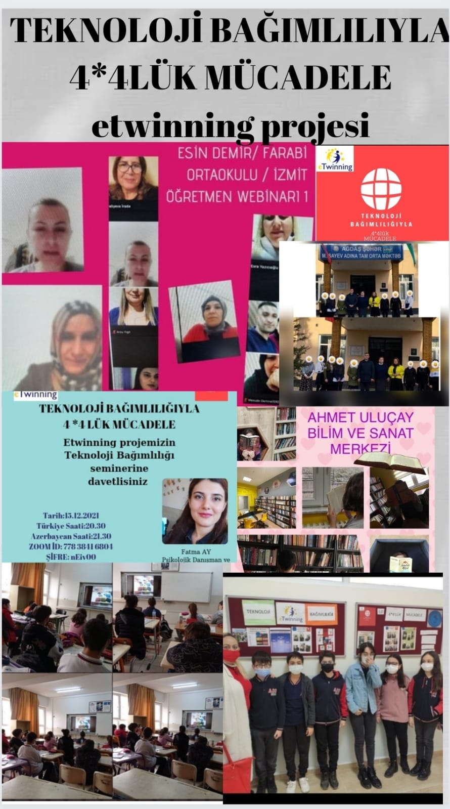 Öğrencilerden teknolojiye karşı 'Bilim Her Yerde' projesi