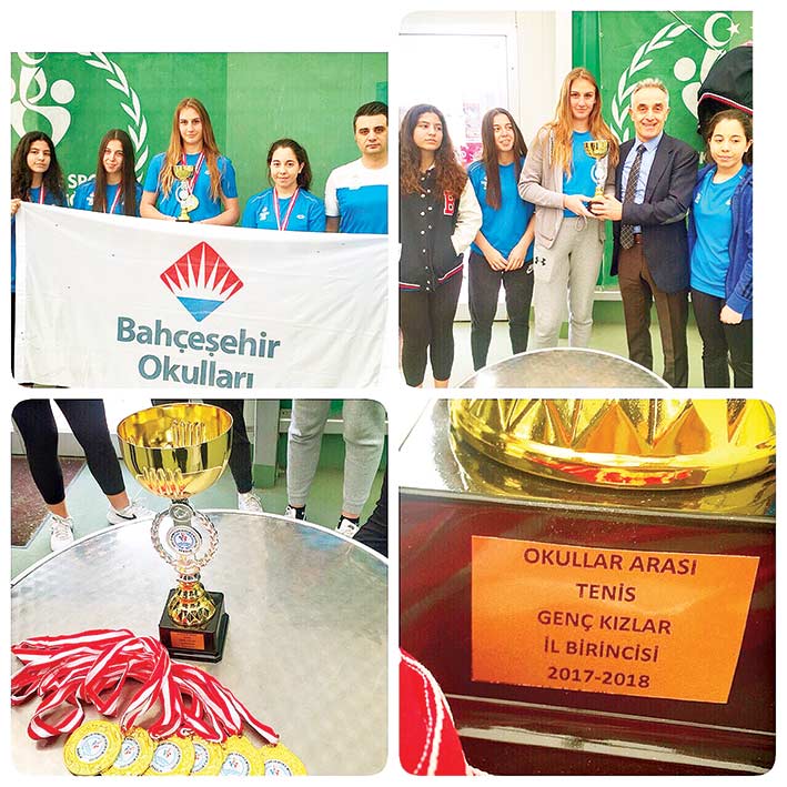 BAHÇEŞEHİR KOLEJİ'NDEN SPORDA ÇİFTE ŞAMPİYONLUK