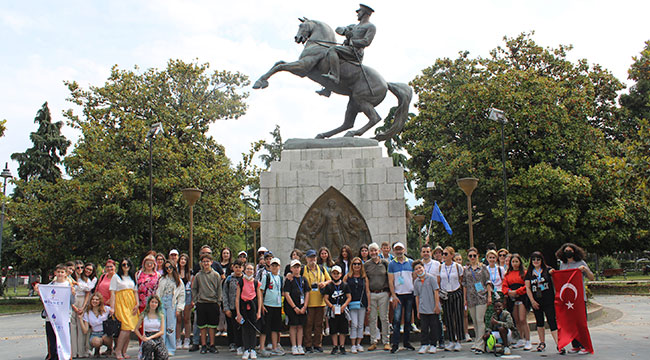 ERASMUSLU ÖĞRENCİLER BİLNET OKULLARI SAMSUN KAMPÜSÜ’NDE