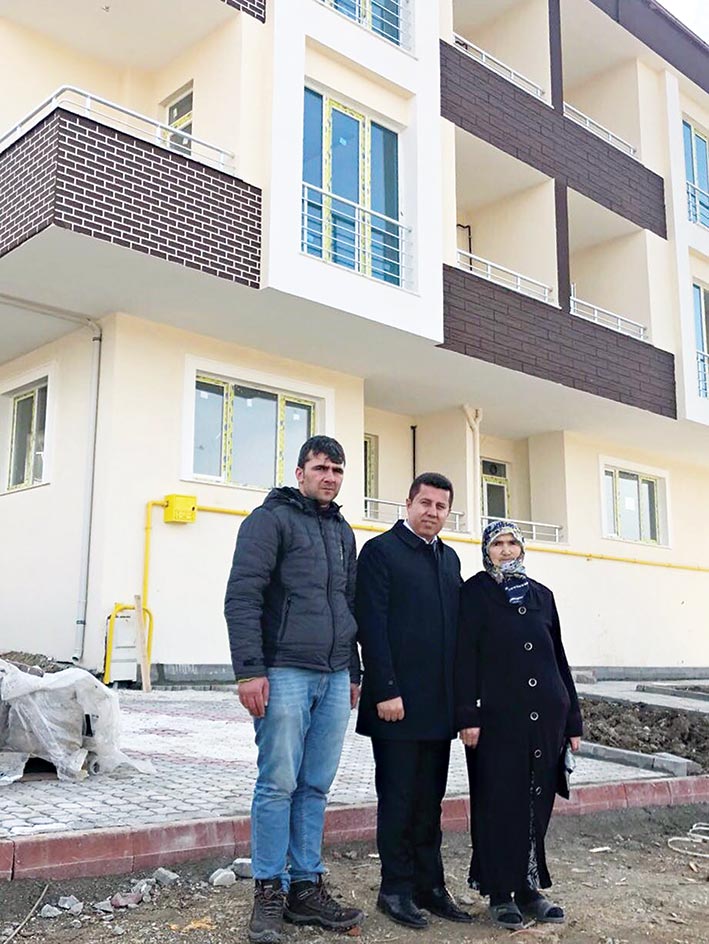 Behiye Anne evine kavuştu