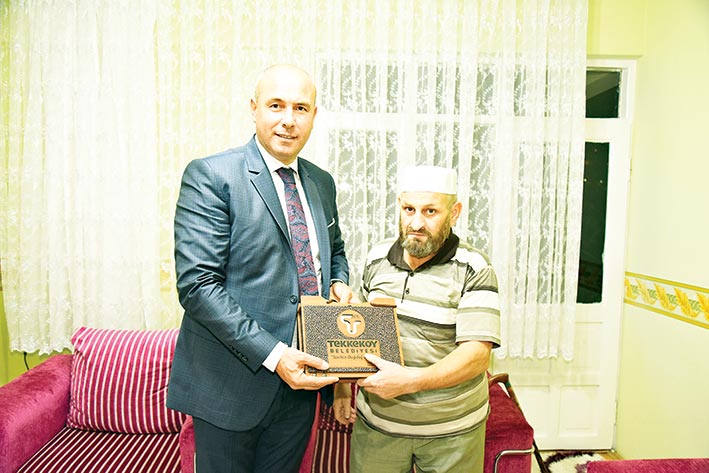 Başkan Togar’dan  hacılara ziyaret