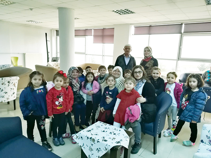 Minik öğrenciler değerlerini öğreniyor