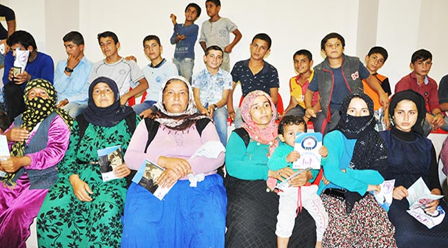 Tarım işçileri için toplandılar