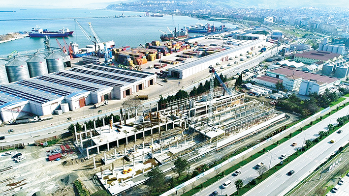 Yeni müze inşaatı hızla yükseliyor