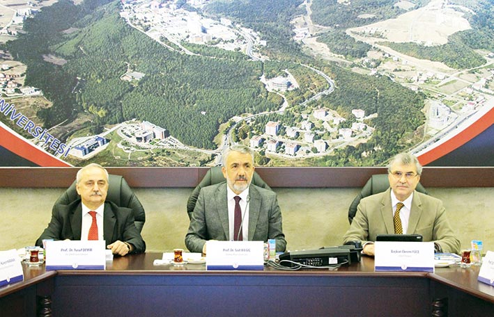 Rektörler OMÜ'ye hayran kaldı