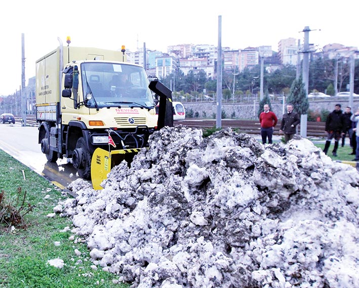 MİLLİ KAR PÜSKÜRTME ARACI SAMSUN’DA ÜRETİLDİ