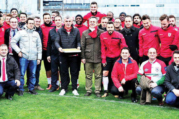 SAMULAŞ Samsunspor’un yanında