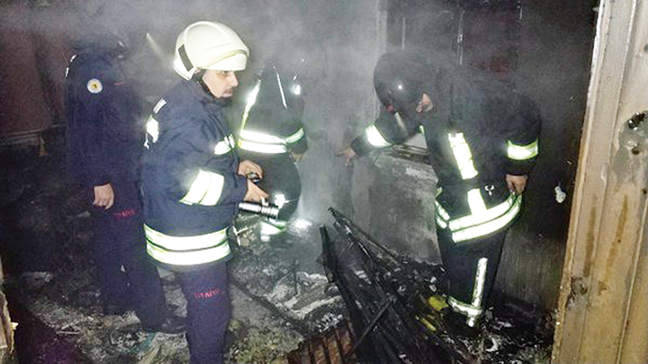 Patlayan televizyon hayatlarını kurtardı