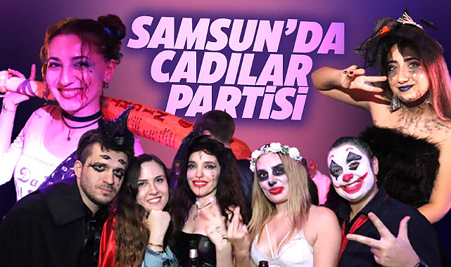 Samsun Jimmy James Pub'da Halloween partisi