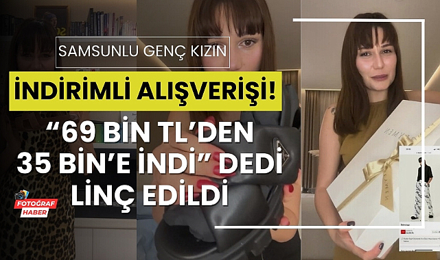 Samsunlu genç kız Sıla Ayyıldızoğlu'nun pahalı alışverişleri internette gündem oldu