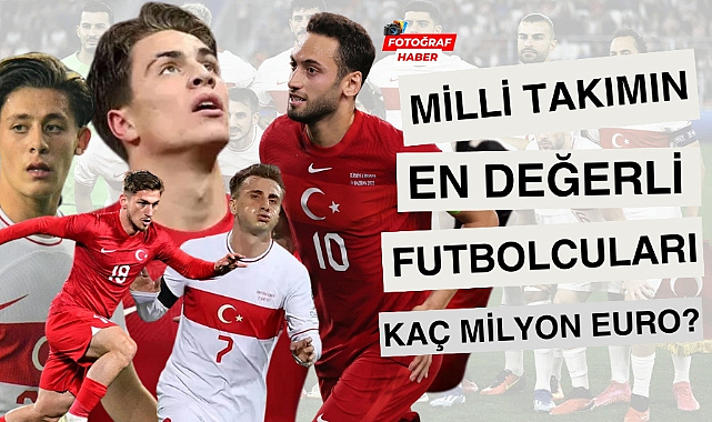 Türkiye Milli Takımı'nın futbolcuların piyasa değeri ne? İşte en pahalı oyuncular