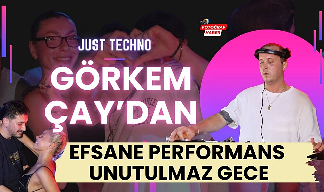 Görkem Çay'dan efsane performans unutulmaz gece