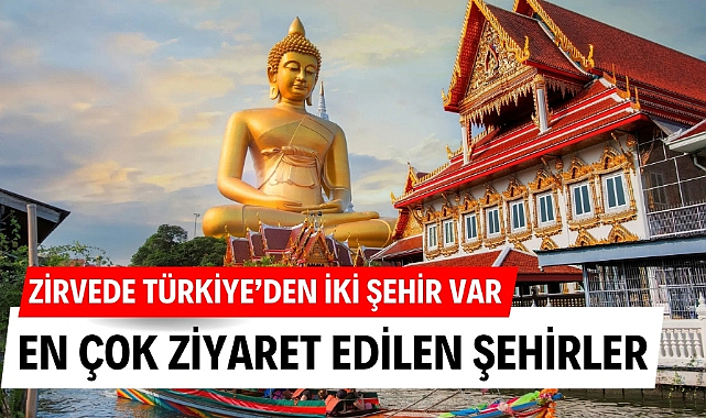 Dünyanın en çok ziyaret edilen şehirleri Türkiye'den hangi şehirler kaçıncı sırada?