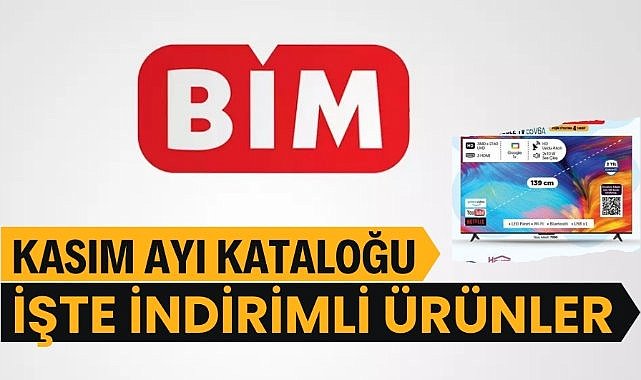 BİM 1-5 Kasım aktüel kataloğunu yayınlandı! İşte indirimli ürünler