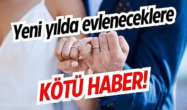 Nikah ücretlerine zam bekleniyor!