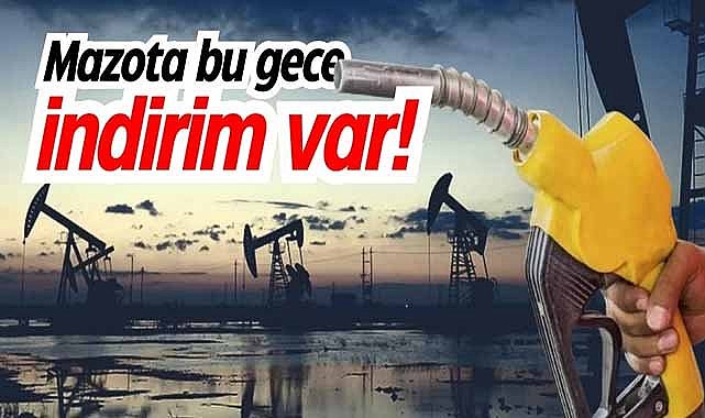 Mazota bu gece indirim var!