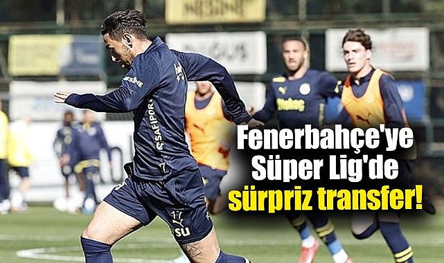 Fenerbahçe'ye Süper Lig'de bomba transfer!