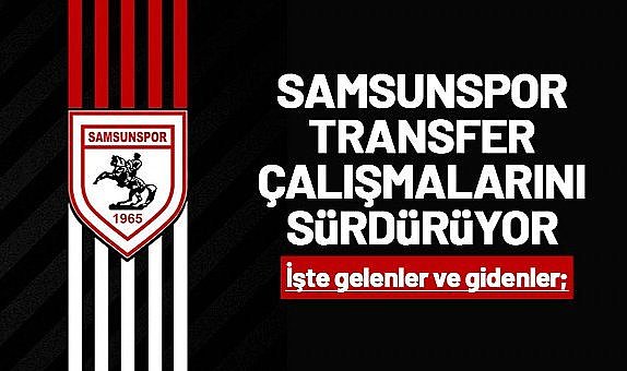 Samsunspor transfer çalışmalarını sürdürüyor