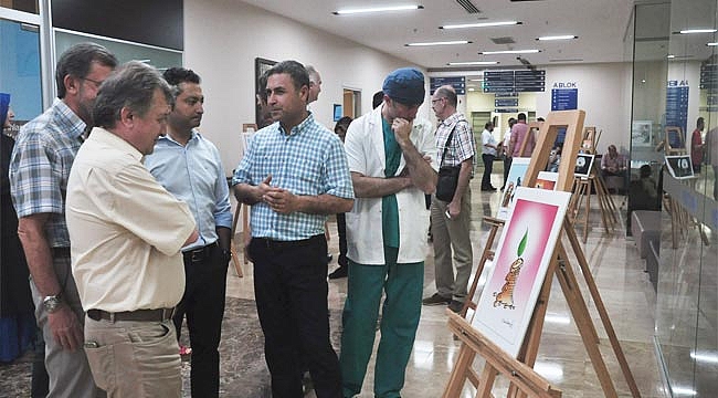 Metafor Karikatür Sergisi açıldı