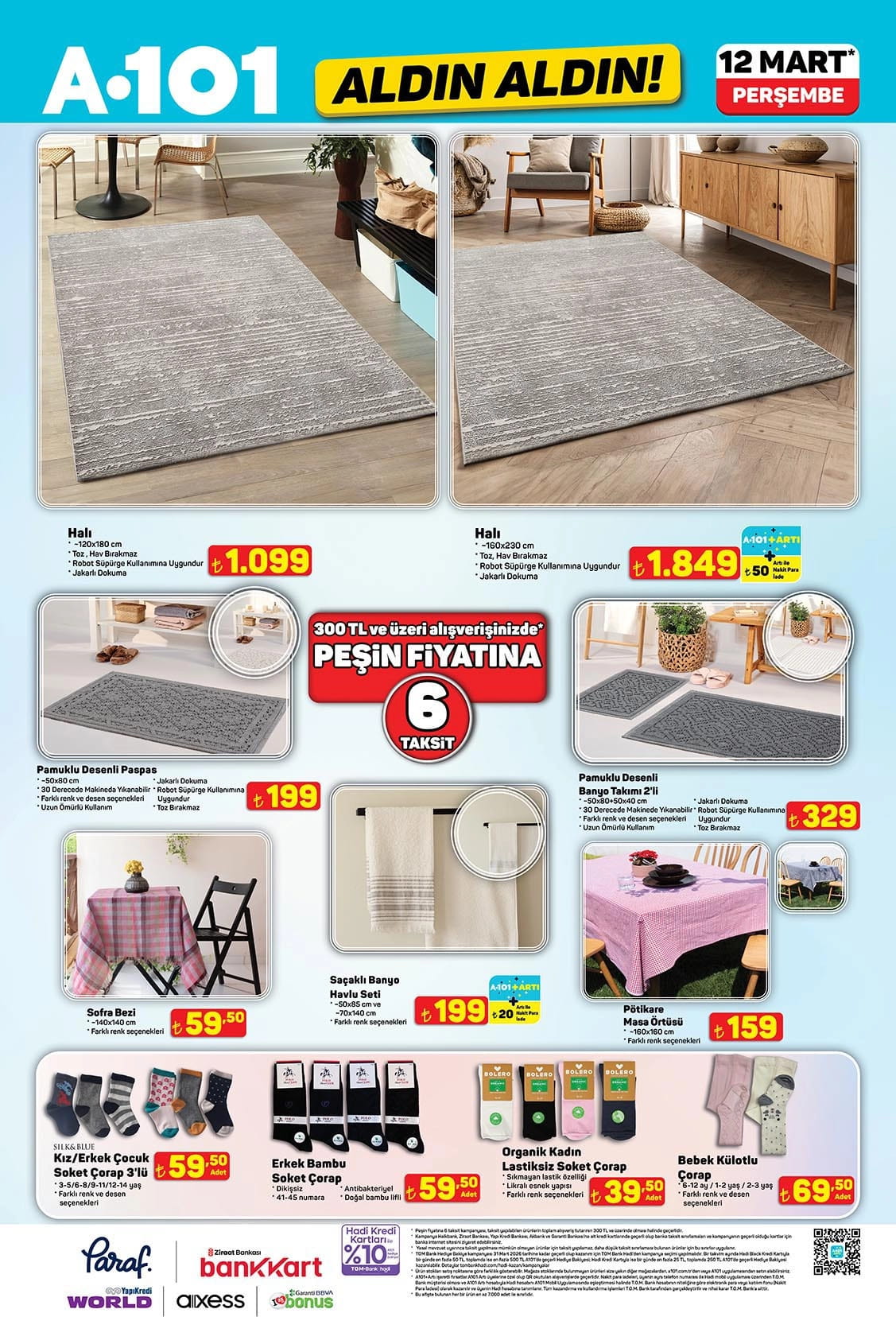 A101 marketlerde teknoloji rüzgarı! 12 Mart 2026 A101 aktüel kataloğu-15