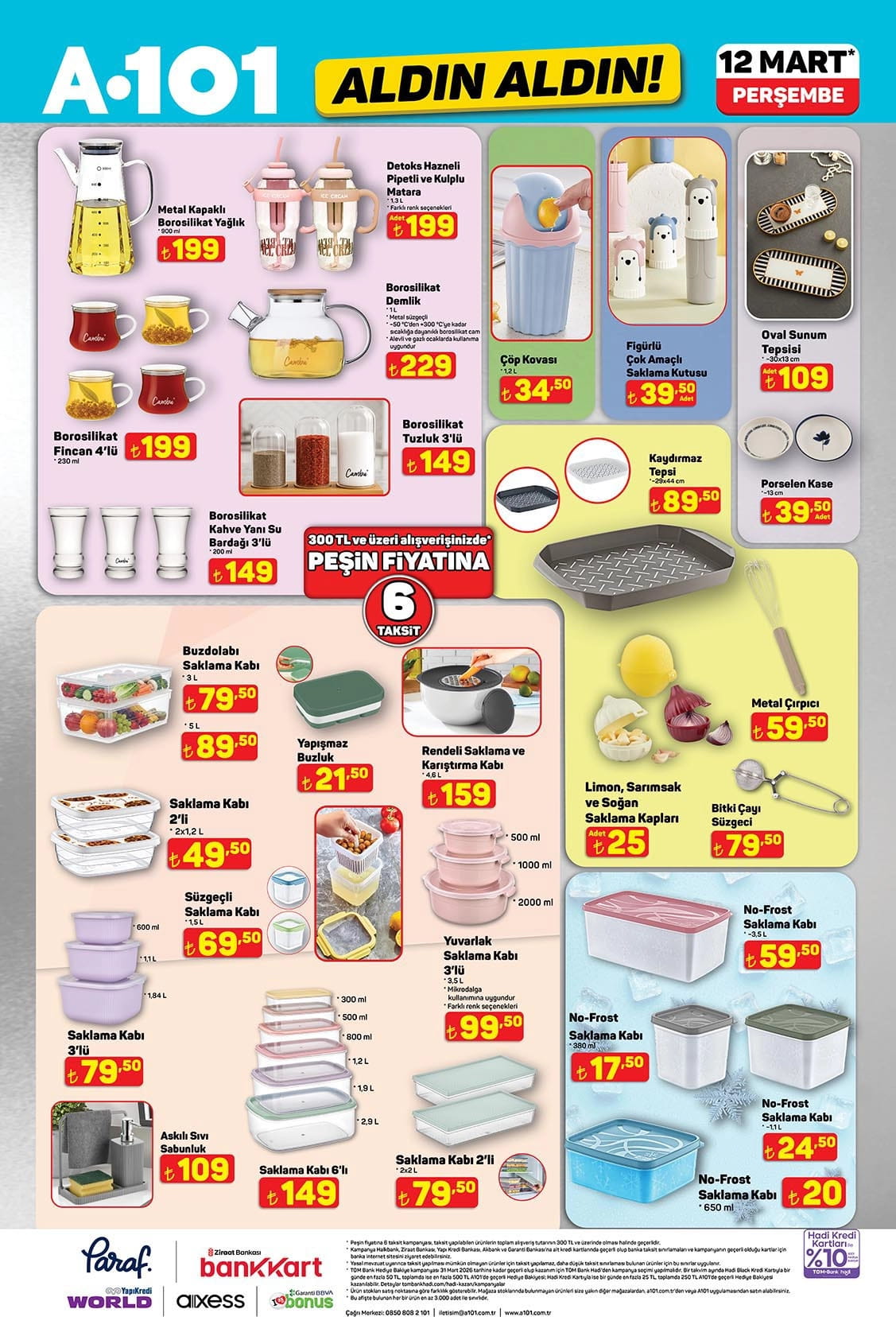 A101 marketlerde teknoloji rüzgarı! 12 Mart 2026 A101 aktüel kataloğu-8