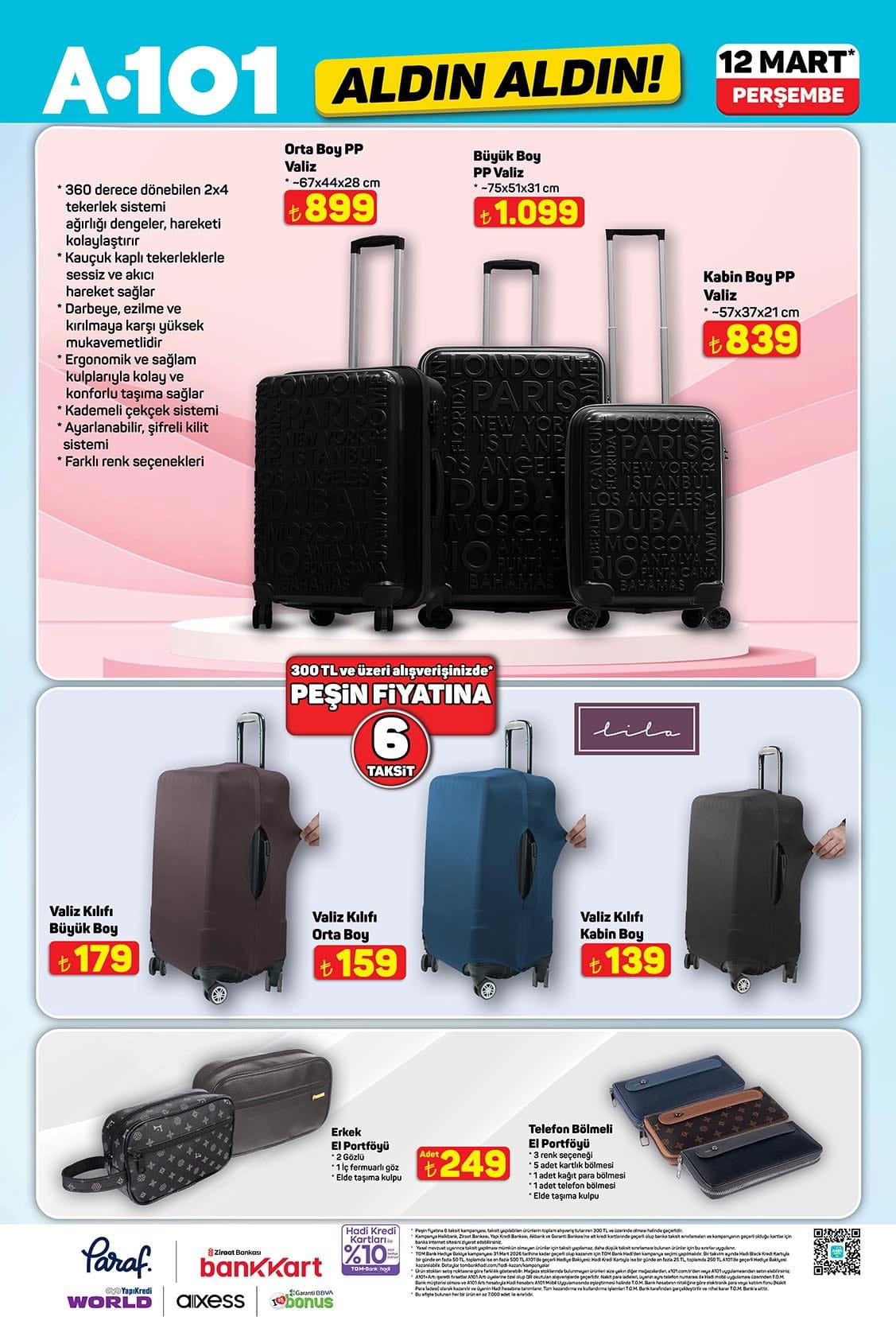 A101 marketlerde teknoloji rüzgarı! 12 Mart 2026 A101 aktüel kataloğu-14