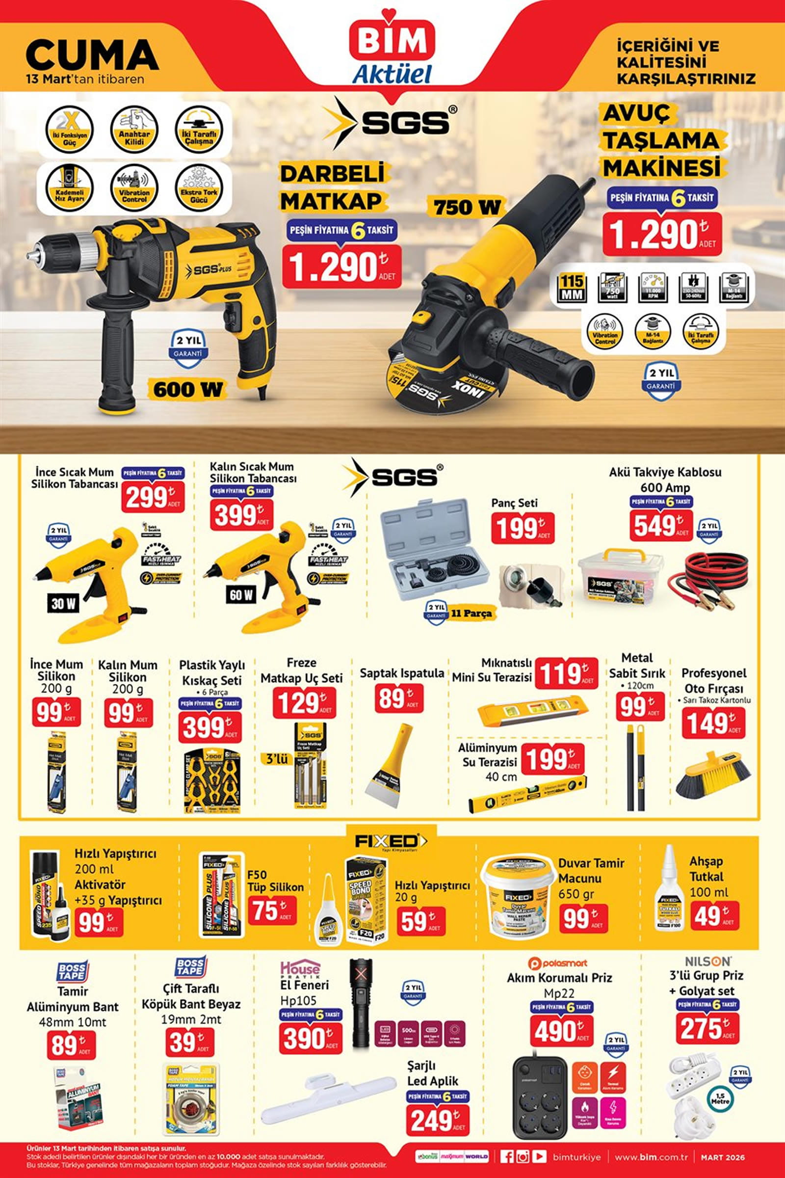 Bim'de bayram indirimleri erken başladı! 13 Mart 2026 Bim aktüel kataloğu-3