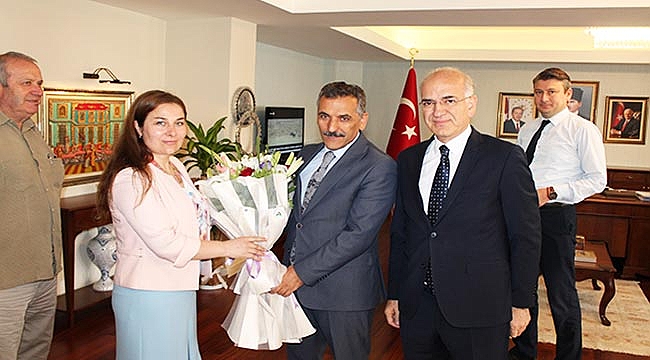 Muhasebecilerden Vali Kaymak’a ziyaret