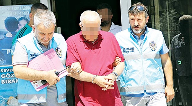 Torunu yaşındaki kızı taciz etmiş