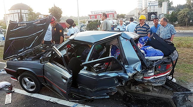Toybelen'de trafik kazası: 4 yaralı