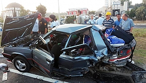 Toybelen'de trafik kazası: 4 yaralı