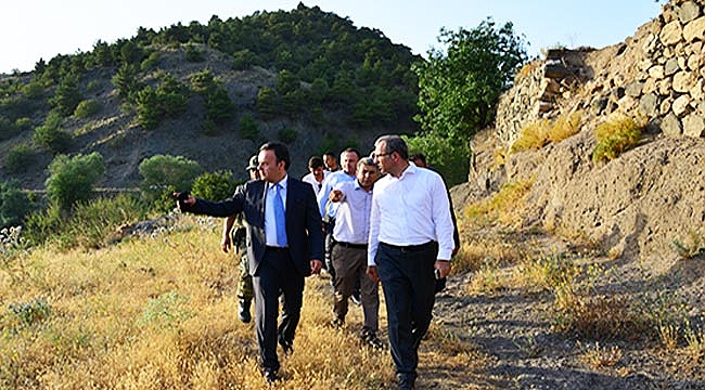 Vali Toraman Erbaa'da incelemelerde bulundu